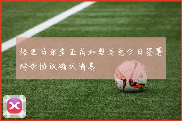 格里马尔多正式加盟马竞今日签署转会协议确认消息